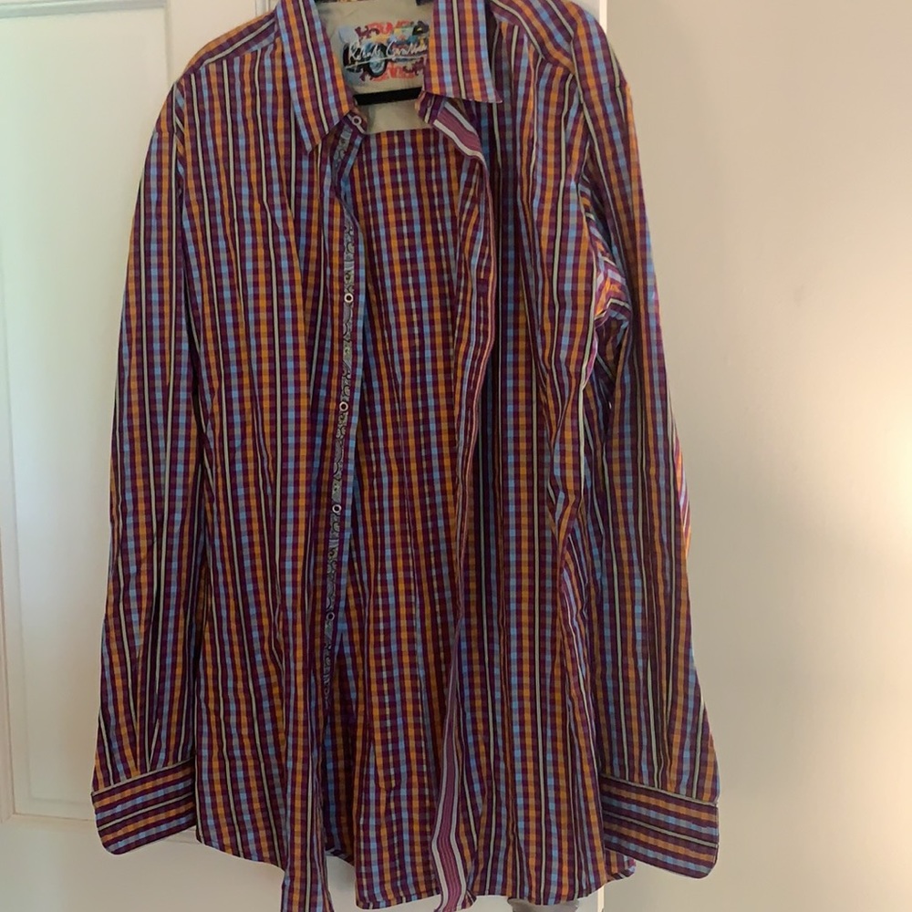 Robert graham long sleeved decorative shirt - Picture 3 of 7